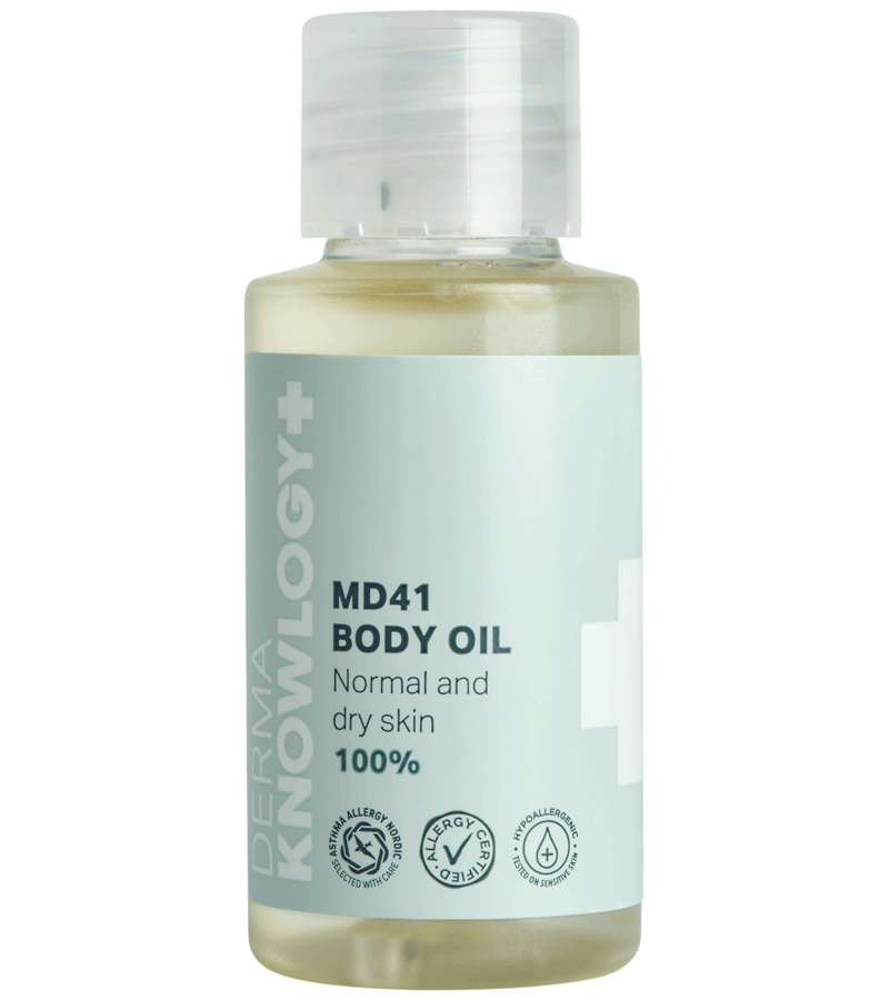 Se DermaKnowlogy MD41 Body Oil 30ML - Økologisk hudpleje hos Goodskin