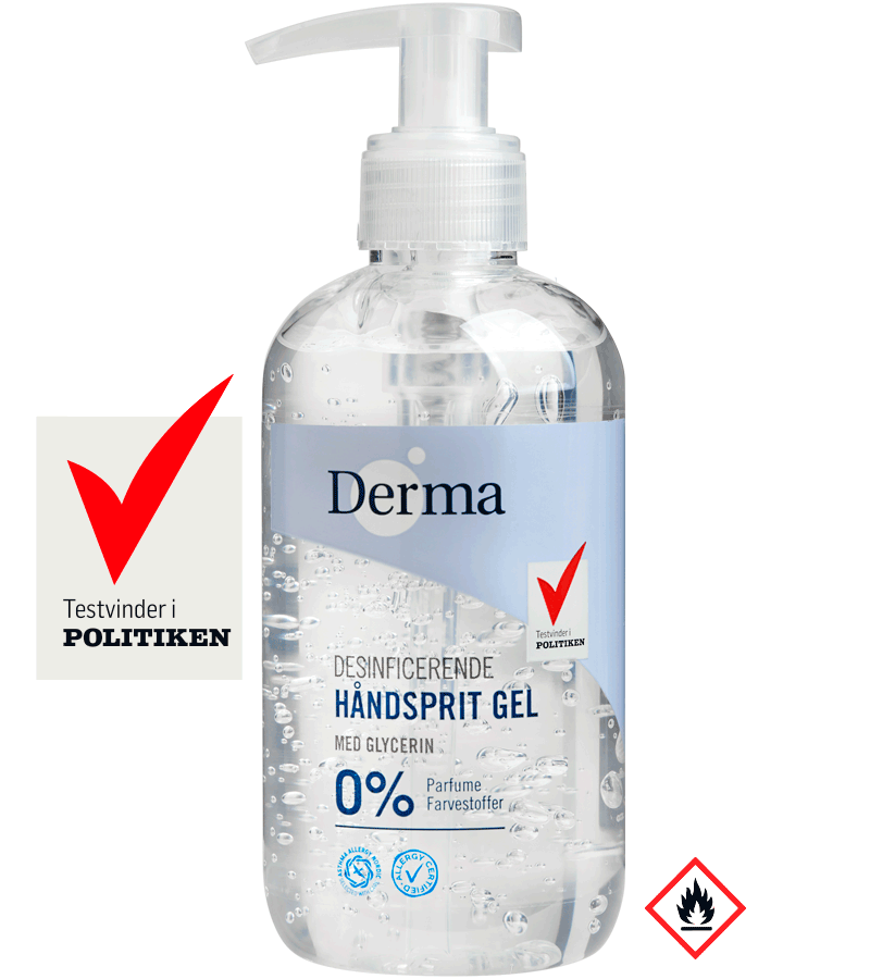 Billede af Derma Håndsprit gel (250 ml) hos Goodskin