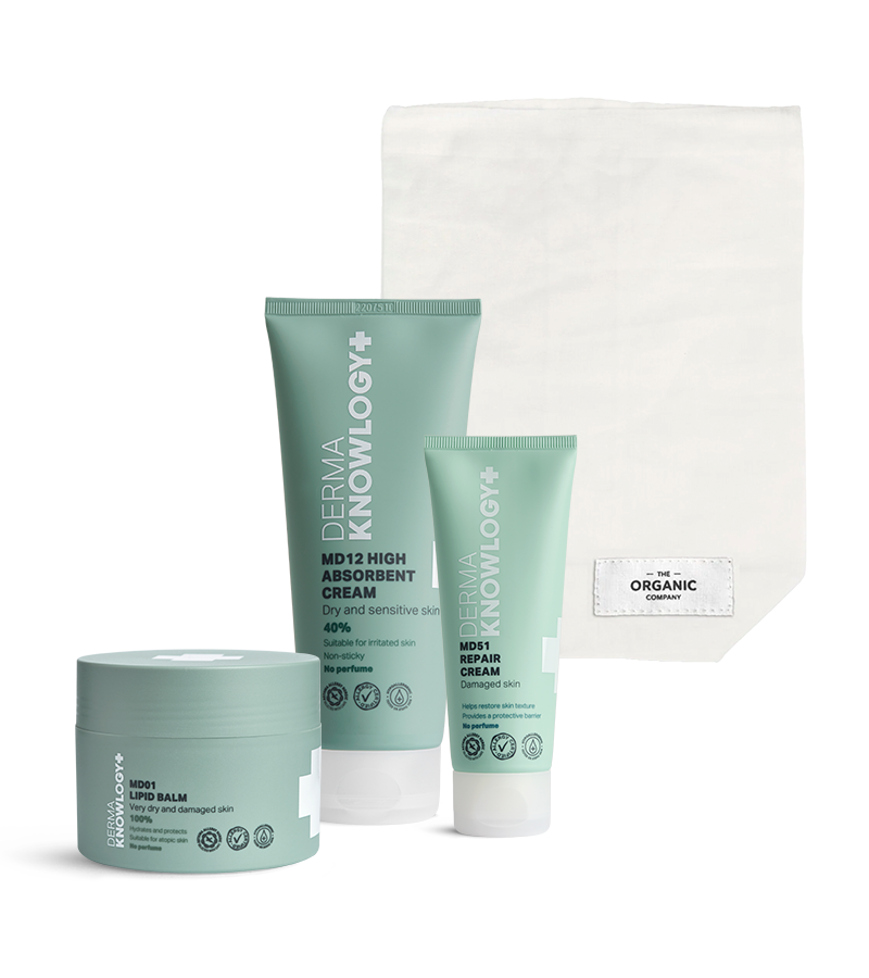 DermaKnowlogy Hudplejesæt til håndeksem