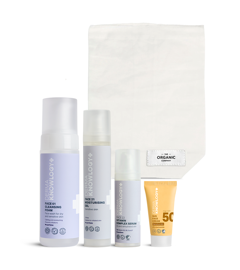 DermaKnowlogy Hudplejesæt til rosacea