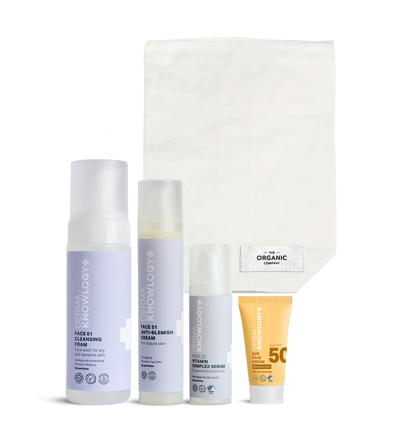 DermaKnowlogy Hudplejesæt til uren hud